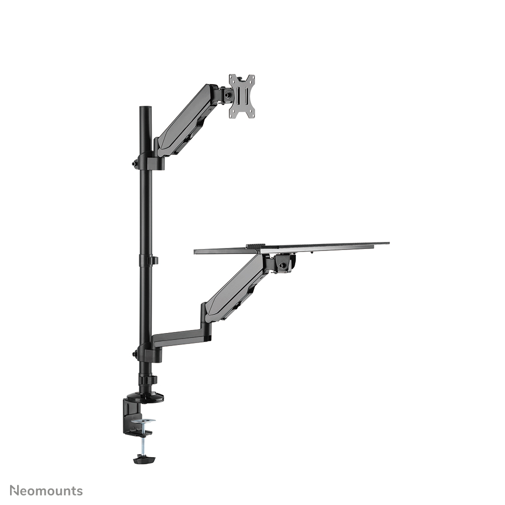 Neomounts DS90-325BL1 Zit-sta werkstation bureau 17-32" - gasveer